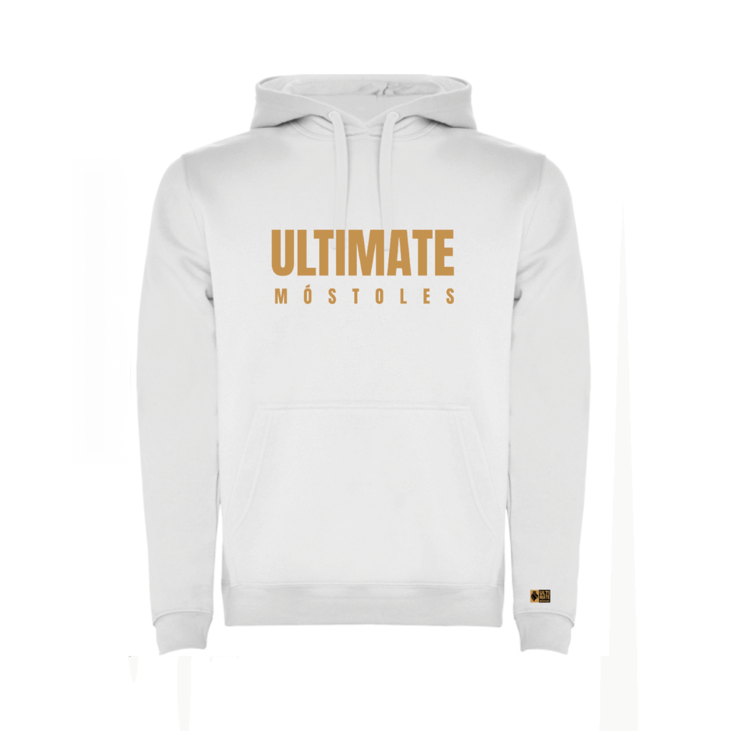 Hoodie UM blanca ADULTO