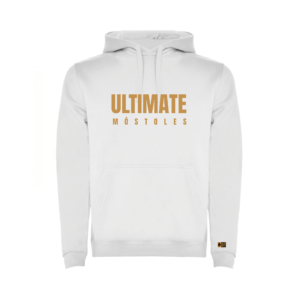 Hoodie UM blanca ADULTO